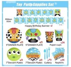 Toy Story Party 24 Tableware,Story Birthday Party Supplies Table Cover-Plates  — photo 2