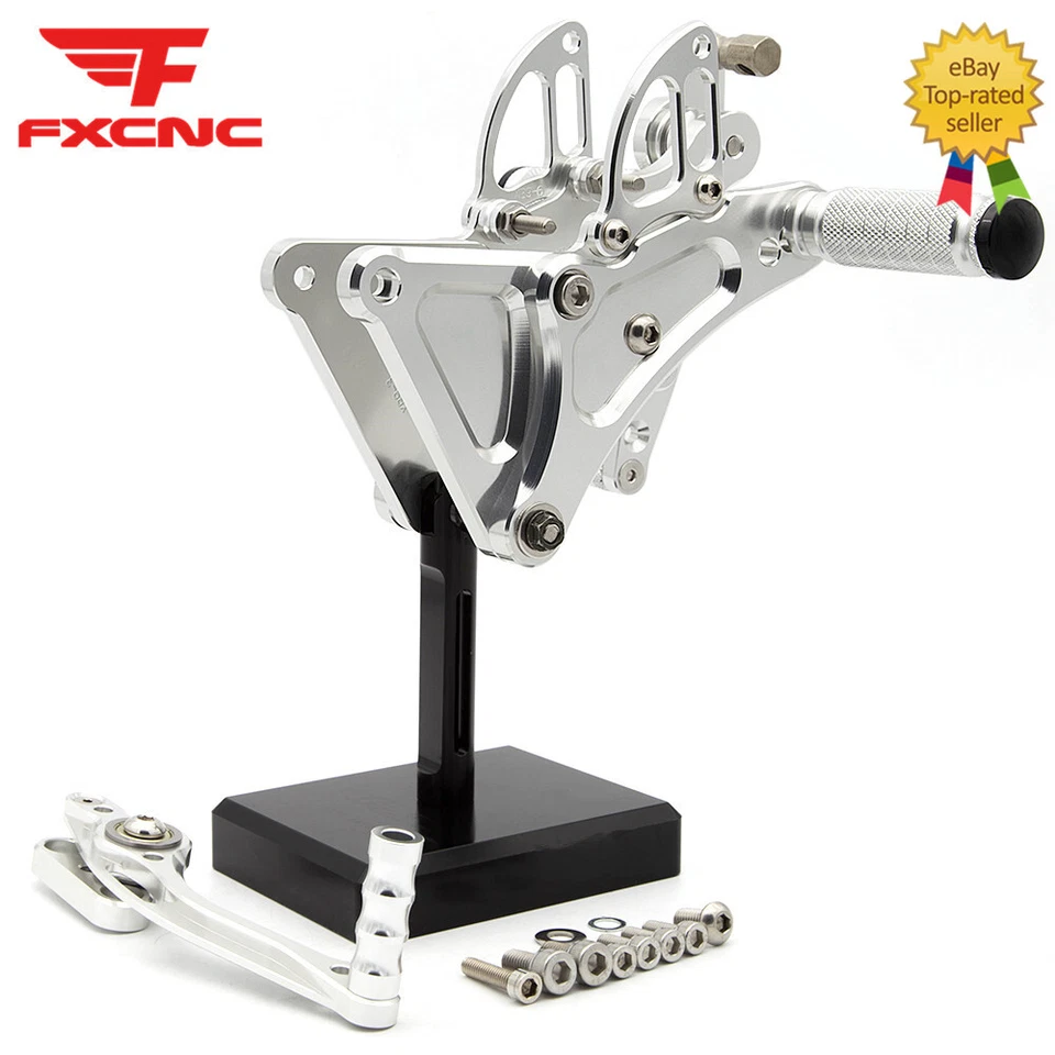 Pedais de apoio para os pés traseiro Footpeg para Buell XB9S XB12S XB9R XB12R FXCNC - Imagem 2 de 4