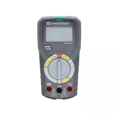 COMMERCIAL ELECTRICCE MANUAL RANGING DIGITAL MULTIMETER