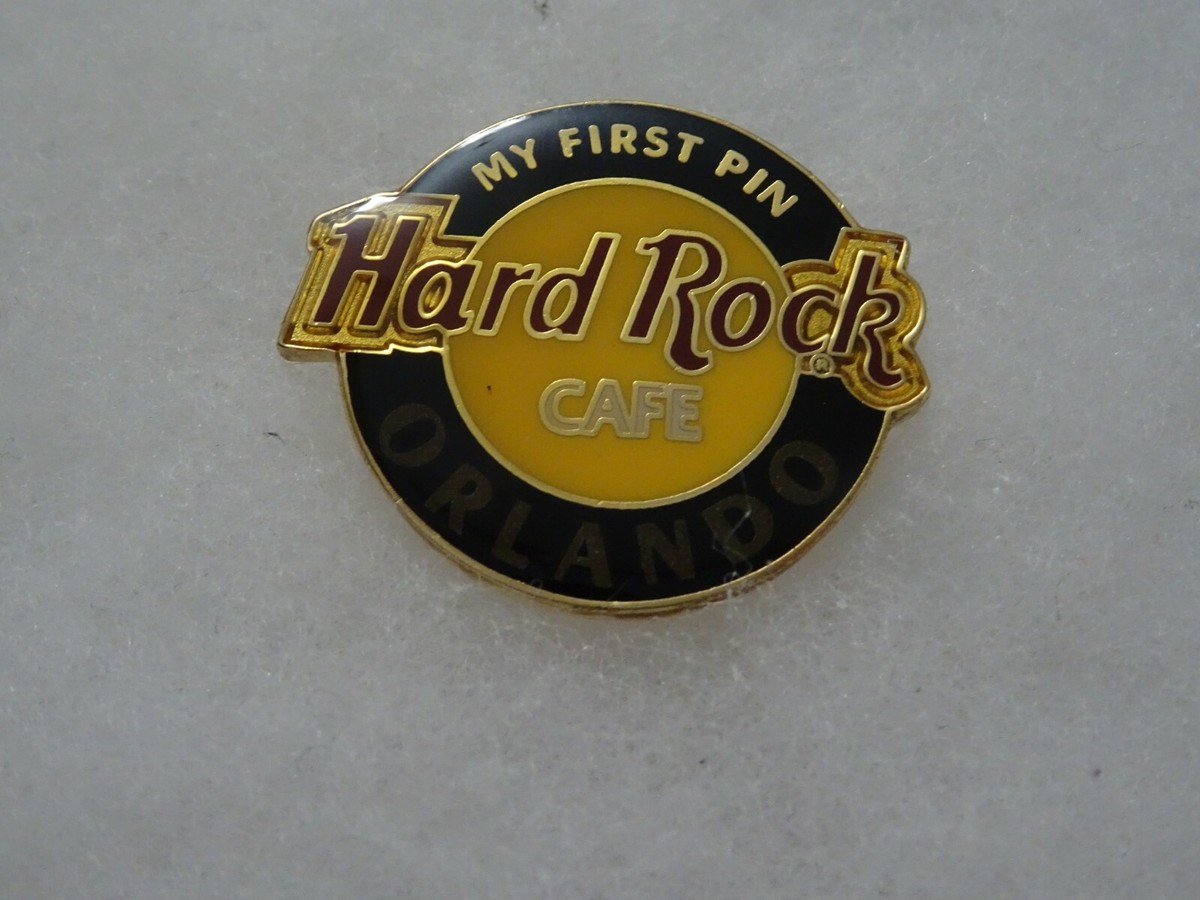 Hard Rock Cafe pin Orlando my first pin classic logo 1st