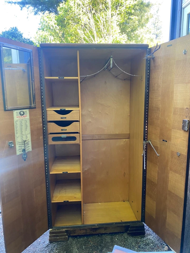 Baúl vaporero Art Deco Gentelmans Foto 2 de 4