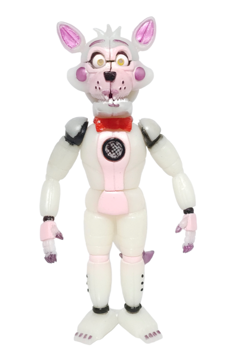 TOY MEXICAN FIGURE FIVE NIGHTS AT FREDDY'S MANGLE SISTER