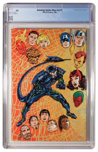 Amazing Spider-Man #1 Volume 2 1999 CGC NM/MT 9.8 White Pages 4213770011 - Picture 2 of 3