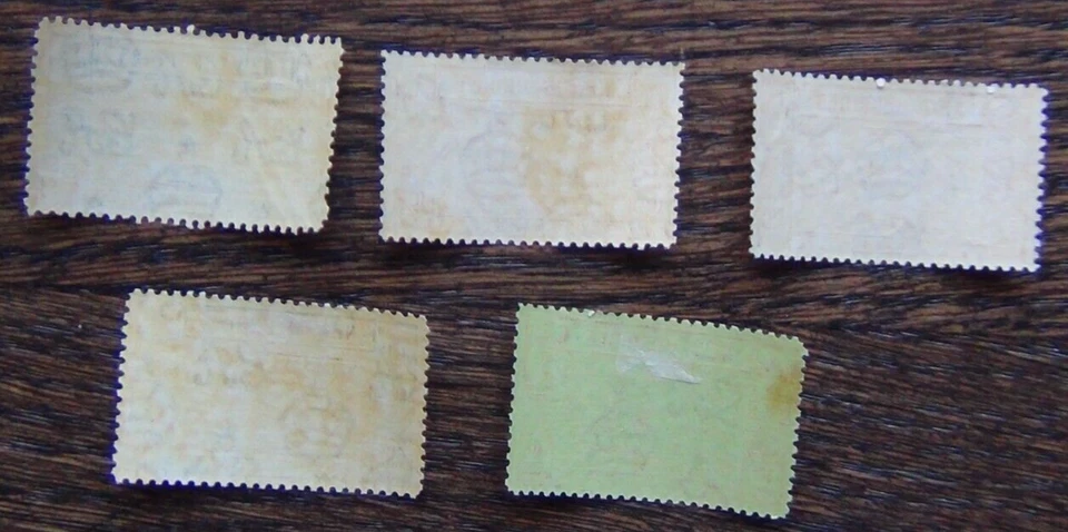 New Hebrides 1938 Postage Due set MM some yellow gum - Image 2 of 2