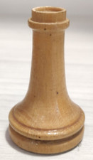 Scacchiera vintage sovietica in legno torneo torre bianca anni 70 URSS vintage