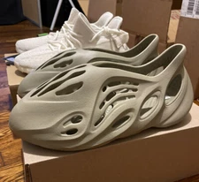 Adidas Yeezy Foam RNNR Stone Salt Size 12 M & Boost 350 V2 Bone HQ6316 Size 12M