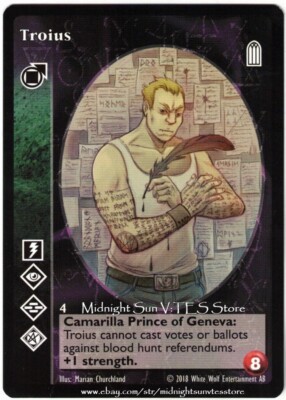 Troius Tremere Keepers of Tradition 2018 BCP V:TES VTES Vampire CCG