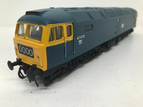 LIMA OO GAUGE BR BLUE CLASS 47 LOCOMOTIVE 47472 + DETAILED + BOX - Picture 4 of 15