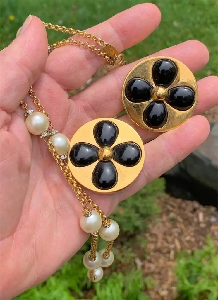Gripoix earrings on sale