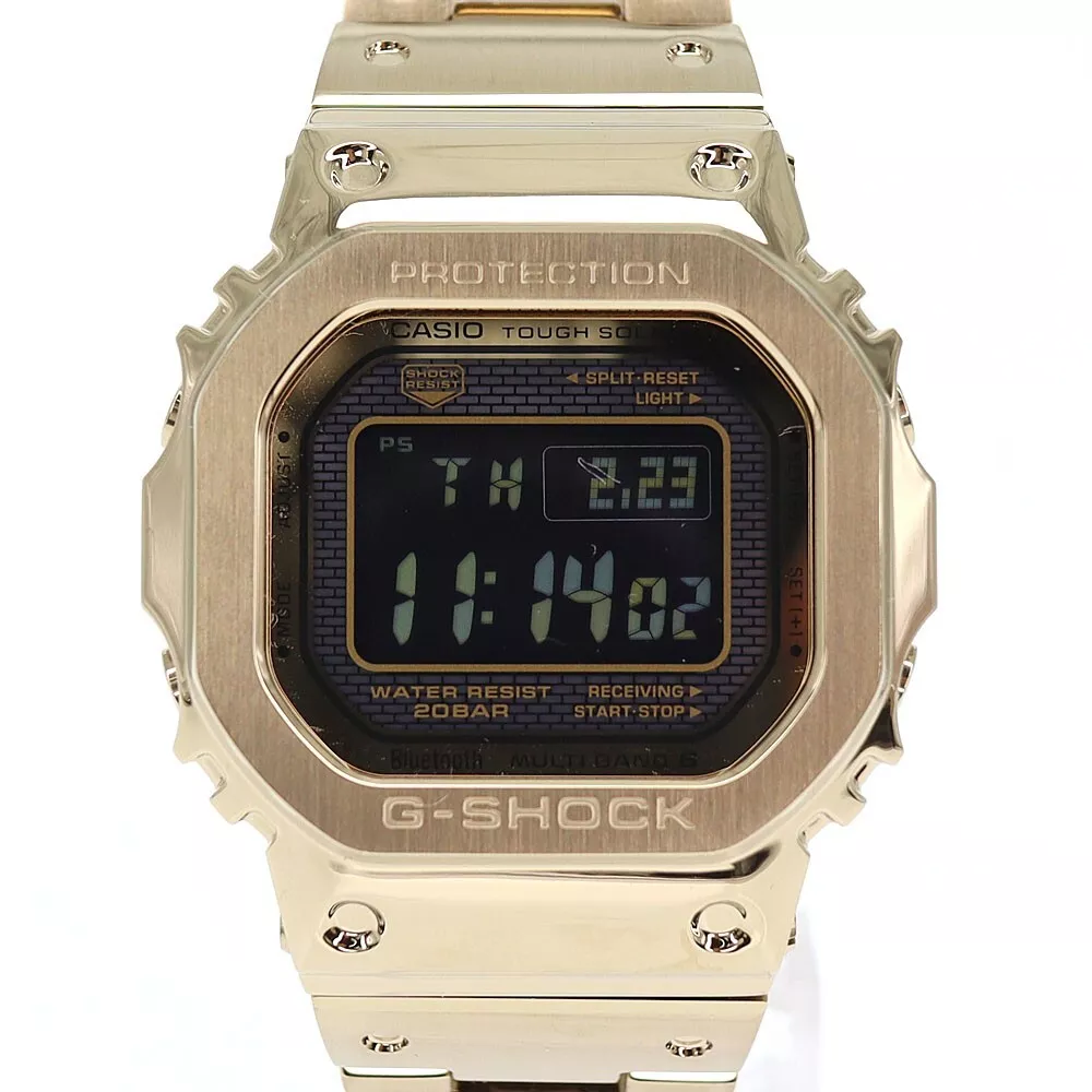 CASIO G-SHOCK GMW-B5000GD-9JF radio solar multiband stainless steel men's  watch