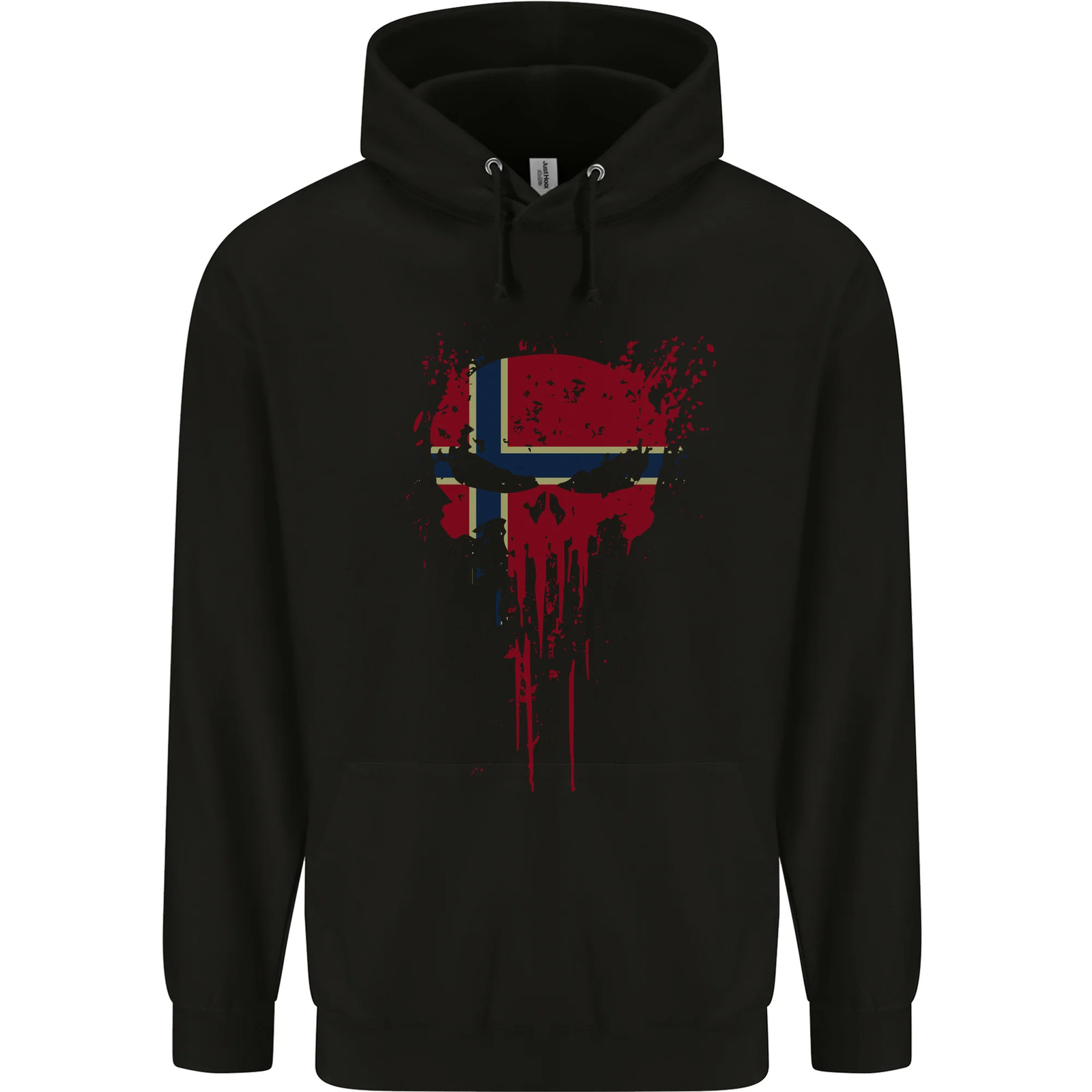 Noruega Calavera Gimnasio Entrenamiento Culturismo Hombre Sudadera