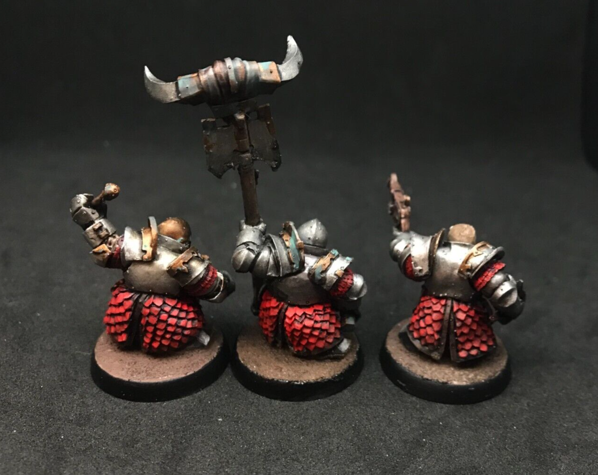 x10 Chaos Dwarf Infernal Guard Forgeworld Résine - finecast