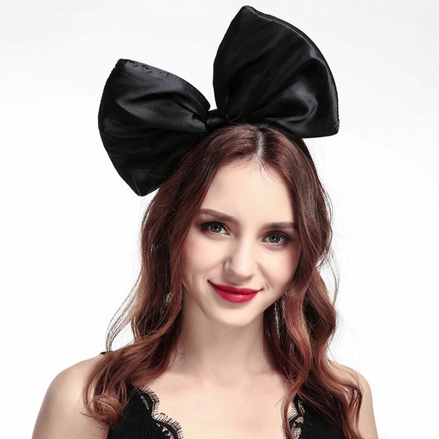 Women Girls Fashion Big Bow Headband Hair Band Hair Accessories eBay
