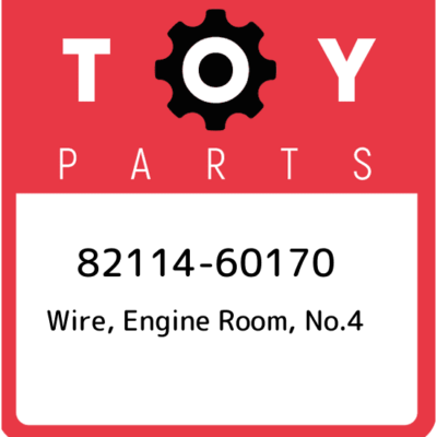 82114-60170 Toyota Wire, engine room, no.4 8211460170, New Genuine 