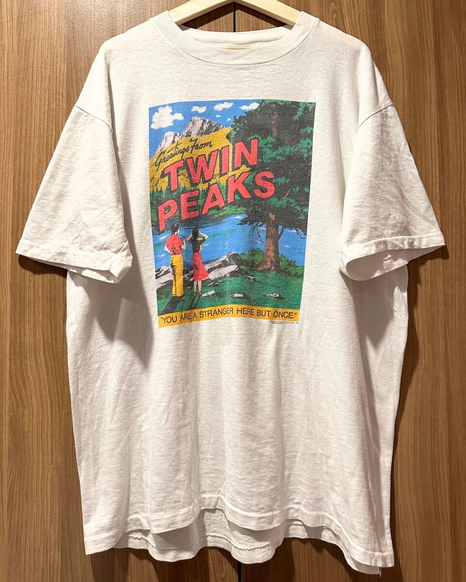Twin Peaks 90s Graphic white short sleeve Unisex Reprint T shirt NH12124 | eBay Twin Peaks 90s Graphic white short sleeve Unisex Reprint T shirt NH12124 | eBay