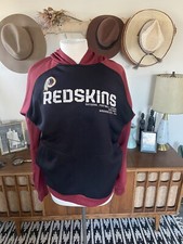 Reebok NFL On Field Mens Medium Washington Redskins Hoodie football Logo NFC