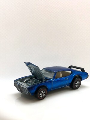 Hot Wheels Olds 442 ミニカー 1968年式 Hot Wheels 1968 Olds 442 Copper with Stripes Oldsmobile 1:64