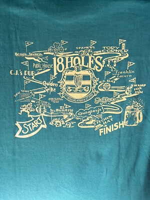 7th Annual St. Patrick's Day Open 1990 Vintage T-shirt Size L! | eBay