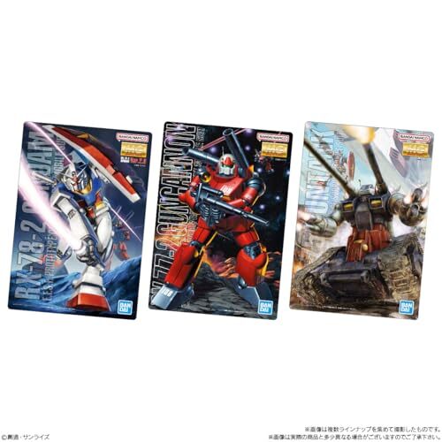 【激レア】Gunpla package art collection GUNDAM Gunpla Package Art Gummy Card BANDAI 1 Box 20 Pieces