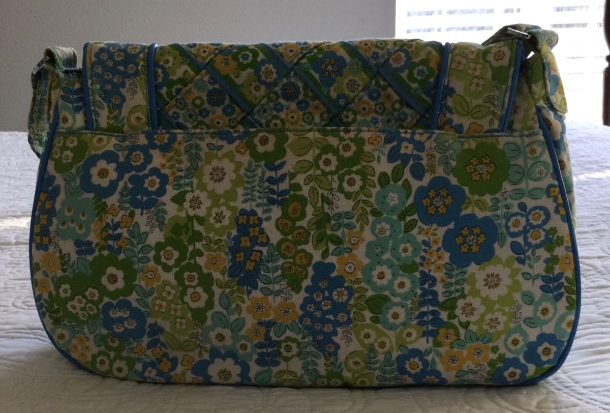 Vera Bradly Bundle in English Meadow Vera Bradley English Meadow Floral Green Blue | Mercari main image 3