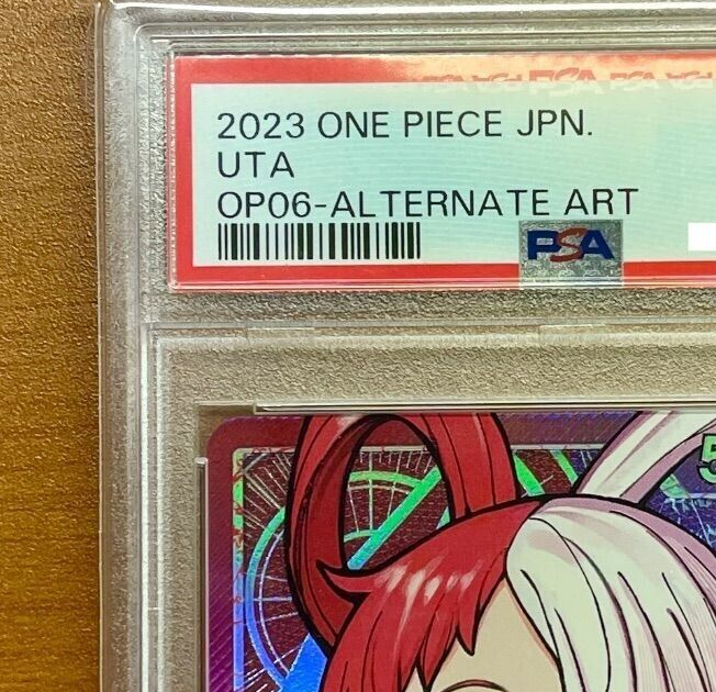 ONE PIECE - 【PSA10】ウタ(パラレル) P-L OP06-001 Uta OP06-001 [PAR] Parallel L OP-06 Wings of Captain One