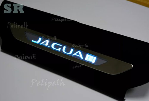 2PCS Replace LED Door sill scuff plate Guard trim Fits Jaguar F-pace 2017-2025 - Picture 12 of 12