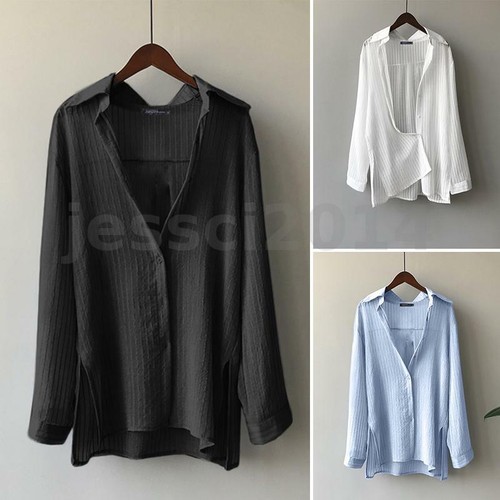 Women Fashion Casual Summer Loose Solid 