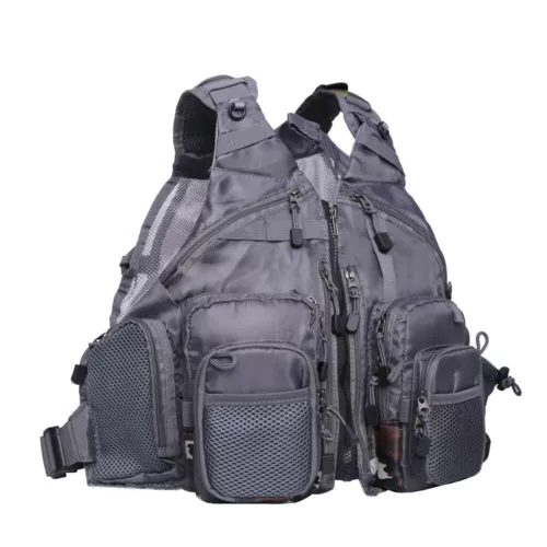 Fishing Vest for Men and Women Outdoor Activity Fly Bass Fishing Vest Backpack