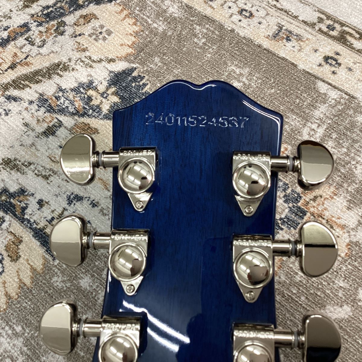 Epiphone Les Paul Custom Quilt Viper Blue Guitar Shimamura *Kt616 eBay
