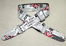 "INOVECENTO" Designer Guitar Strap - Metal buckle, long ends - Beautiful 