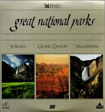 Great National Parks: Yosemite/Grand Canyon/Yellowstone 1989 Laserdisc