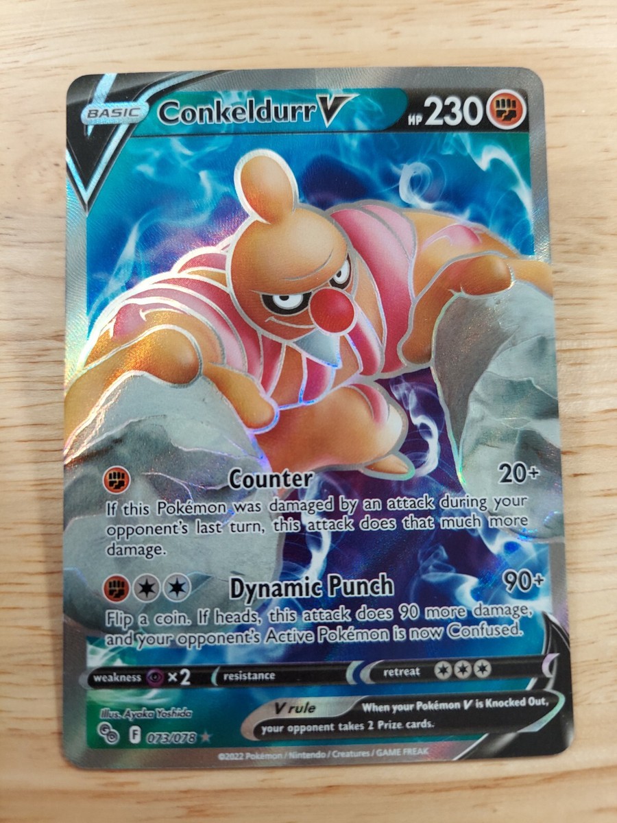 Conkeldurr V (Full Art) - Pokemon GO [ULTRA RARE] | Ozzie Collectables