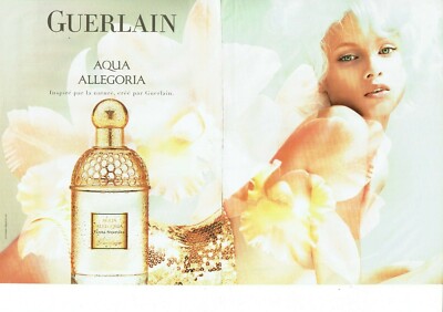 Advertising 129 2010 Guerlain Perfume Aqua Allegoria Flora Nymphea 2p