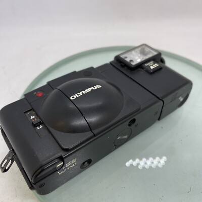 OLYMPUS XA2 Electronic Flash A11 D.ZUIKO 35mm f3.5 TESTED + Case 8