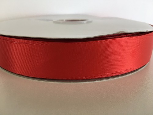 Satin Ribbon Double Faced Side 16mm 25mm Assorted Colour Hair Craft Gift Wedding - Picture 47 of 97