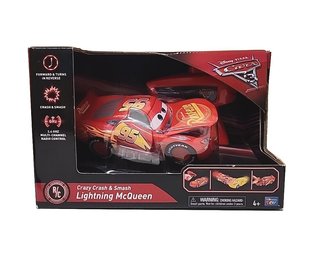 Lightning Mcqueen Cars 3 Toys  Lightning Mcqueen Crash Car