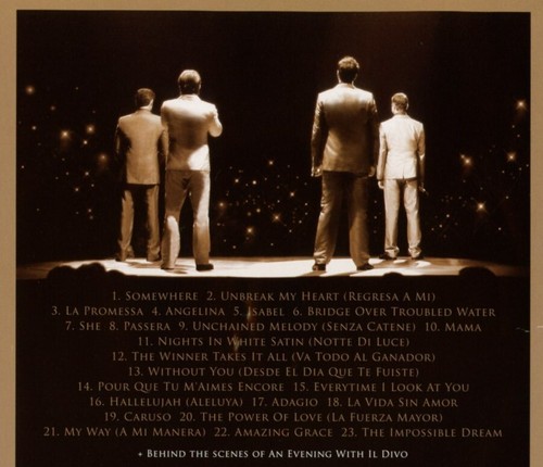 Una noche con IL DIVO en vivo en Barcelona Blu-ray (región A, B, C) en muy buen estado - Imagen 3 de 3