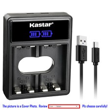 Kastar Battery Dual Charger for Fujifilm FinePix A205S FinePix A210 FinePix A310