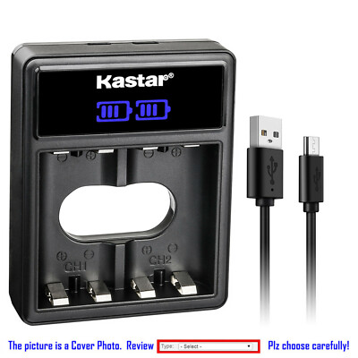 Kastar Battery LCD Charger for Kodak KAA2HR Kodak EasyShare CX7430 CX7525 CX7530