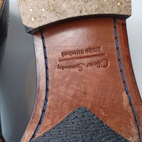 Oliver Sweeney "Andante" Men's Leather Chelsea Boots - Black - Size 11 UK - Picture 5 of 23