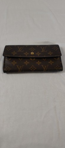 Authentic Louis Vuitton Long Wallet Monogram. Trifold And Made In US