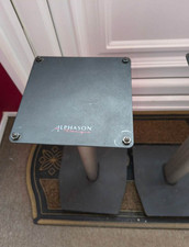 speaker stands pair alphason metal with spikes JC