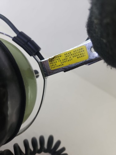 David Clark H10-76 Aviation Headset *UNTESTED - Foto 9 di 24