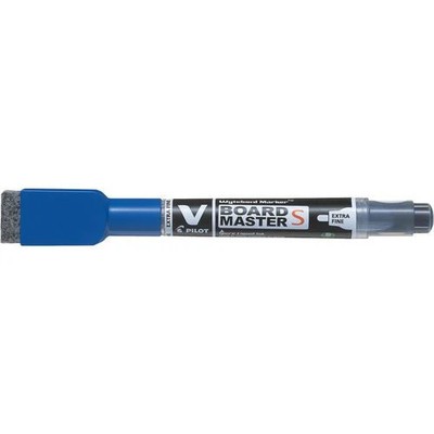 Marker V-board master gum Pilot extra fijn blauw
