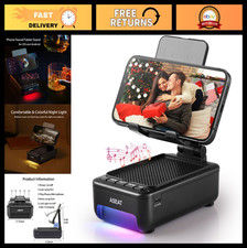 Bluetooth Speaker LED Color Changing Light Cell Phone Stand - Unique Tech Gift