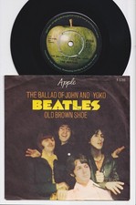 The BEATLES * The Ballad Of John and Yoko * 1969 DENMARK APPLE 45 *