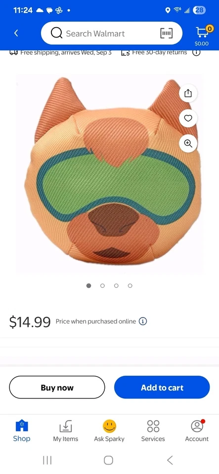 ¡Juego de collar de cadena, juguetes y pañuelos para perros Petking! OBO! Foto 3 de 4