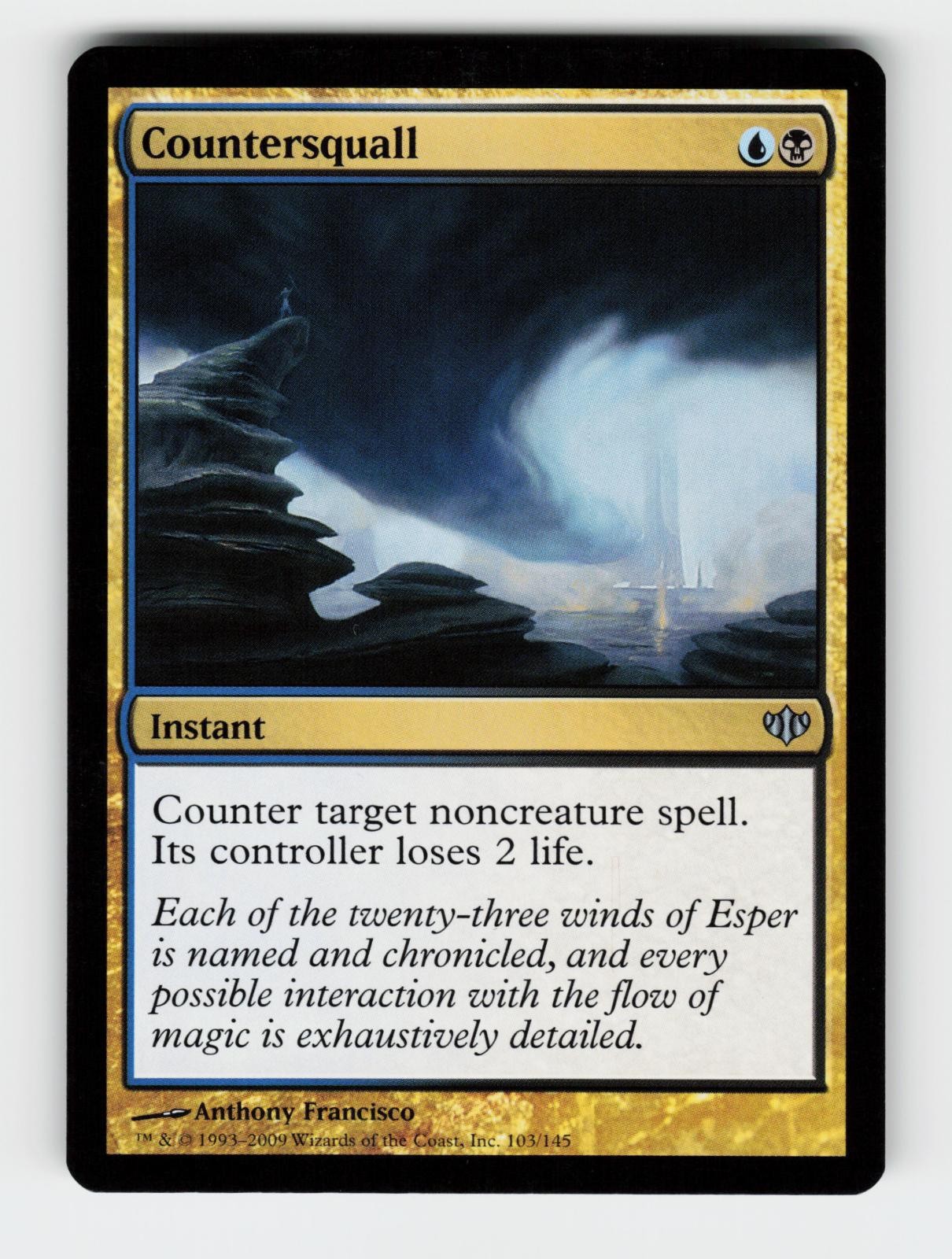 Countersquall 103 Uncommon Conflux Magic: The Gathering Cards