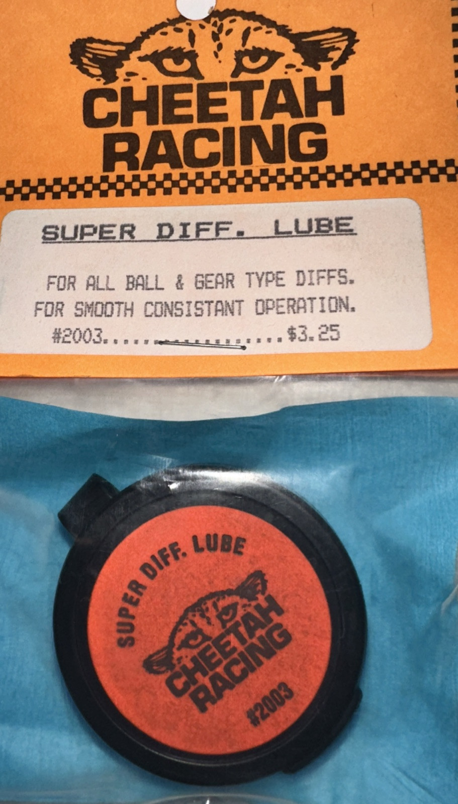 Cheetah Racing Super Differential Lube Ball & Gear Type New Vintage RC Car