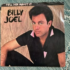 "Tell Her About It" by Billy Joel 7" 45 RPM - SLEEVE ONLY
